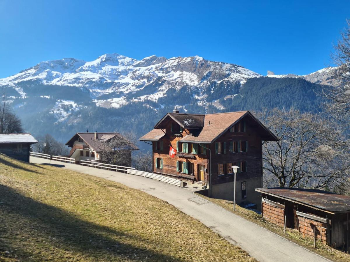 Traditional Chalet In Wengen - Top Floor Lejlighed Eksteriør billede